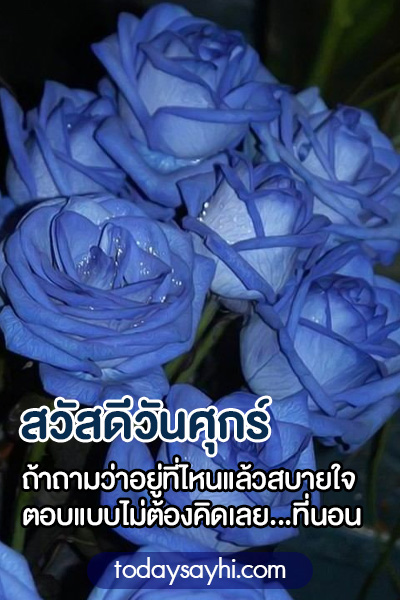 สวัสดีวันศุกร์